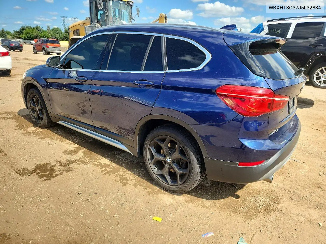 2018 BMW X1 xDrive28I VIN: WBXHT3C37J5L32834 Lot: 62224516