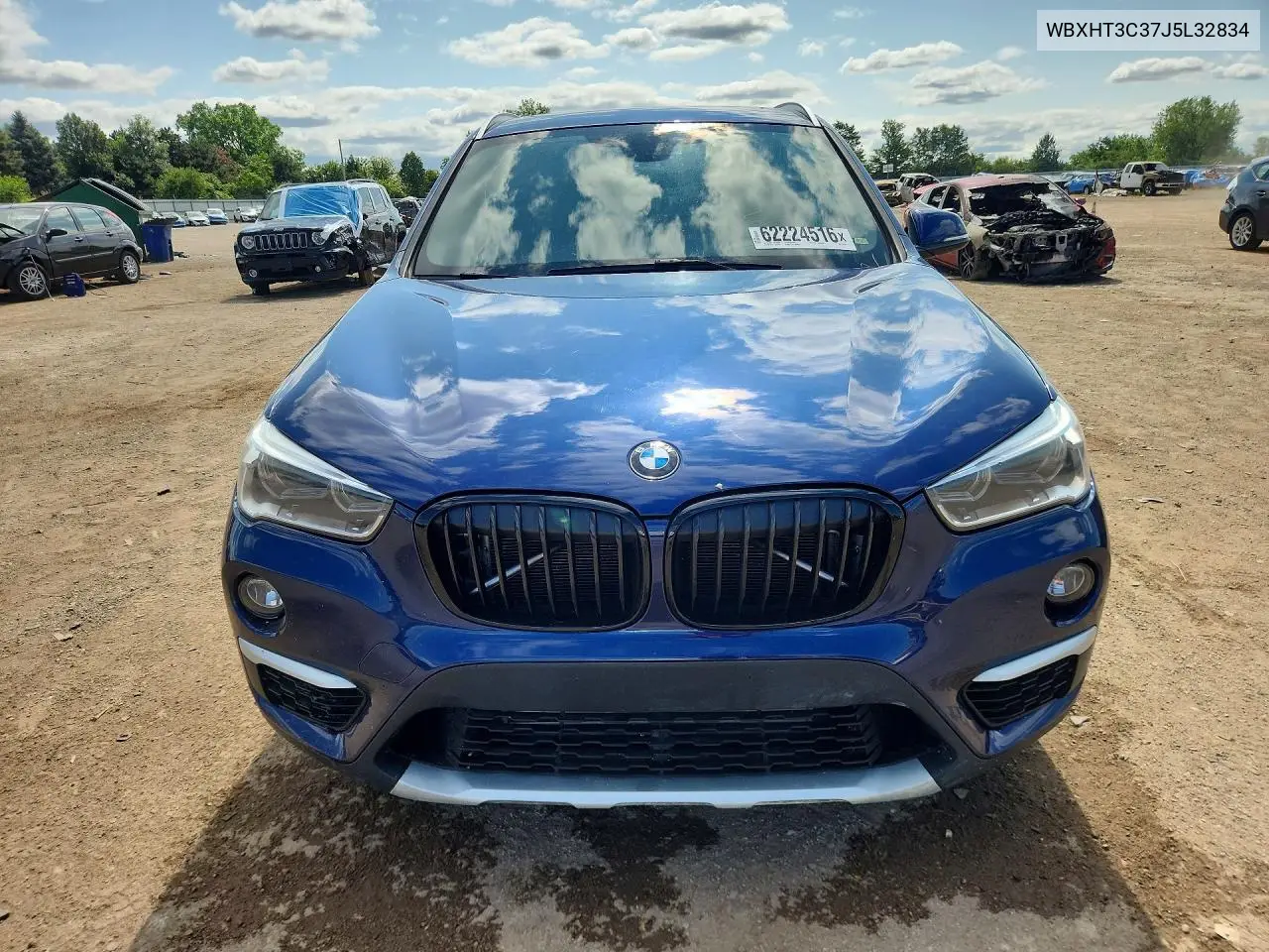 2018 BMW X1 xDrive28I VIN: WBXHT3C37J5L32834 Lot: 62224516
