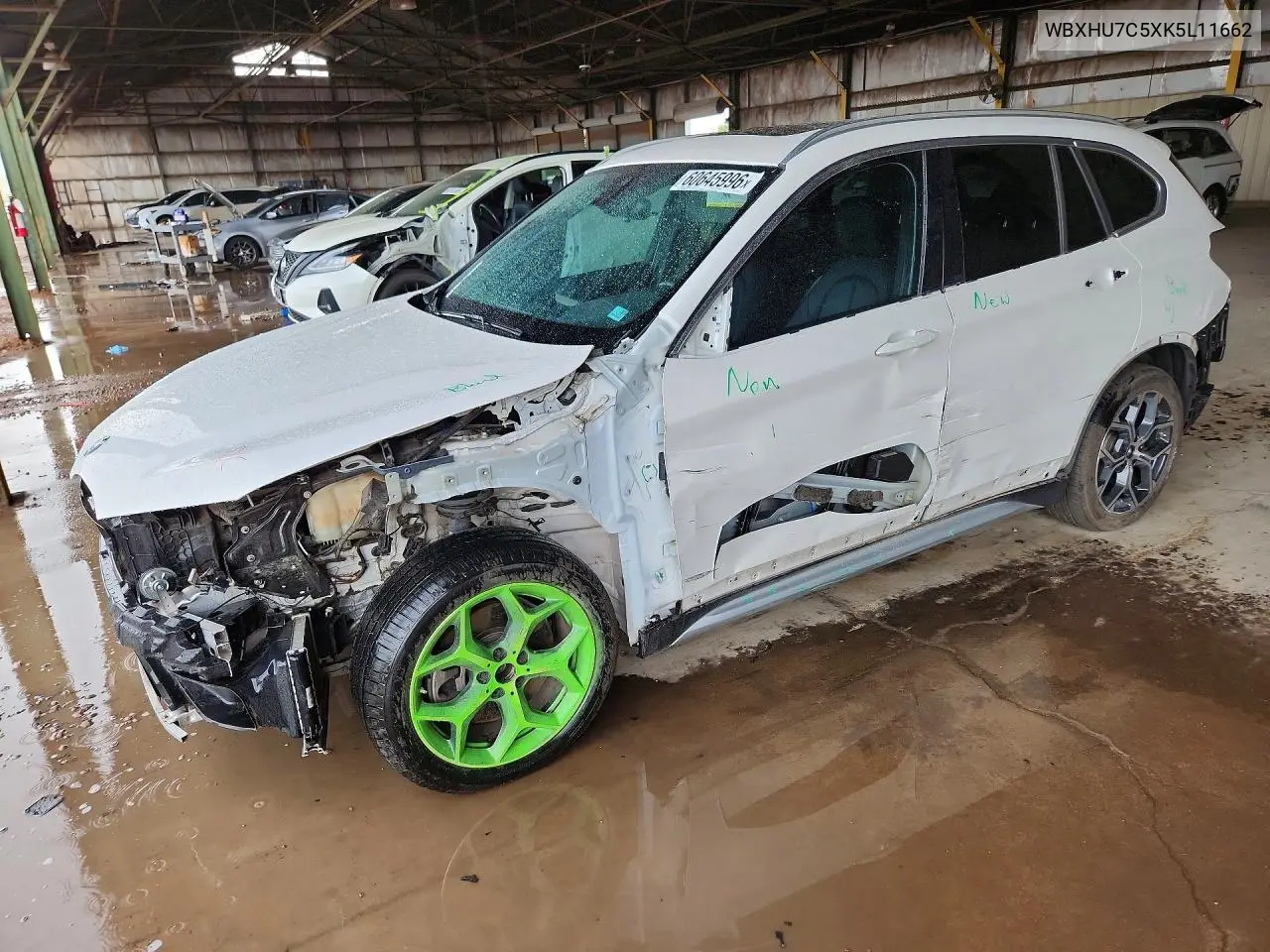 2019 BMW X1 Sdrive28I VIN: WBXHU7C5XK5L11662 Lot: 60645996