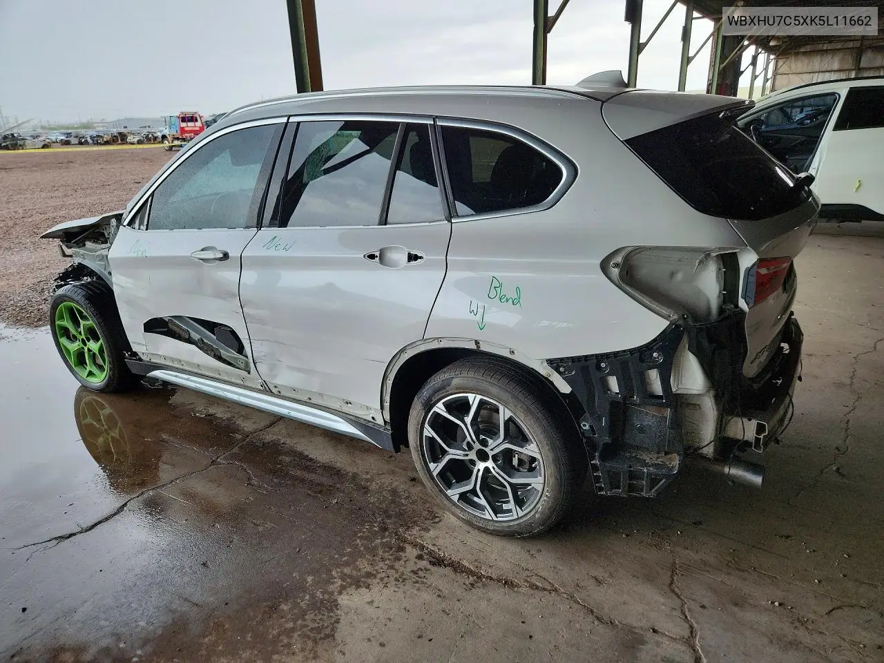 2019 BMW X1 Sdrive28I VIN: WBXHU7C5XK5L11662 Lot: 60645996