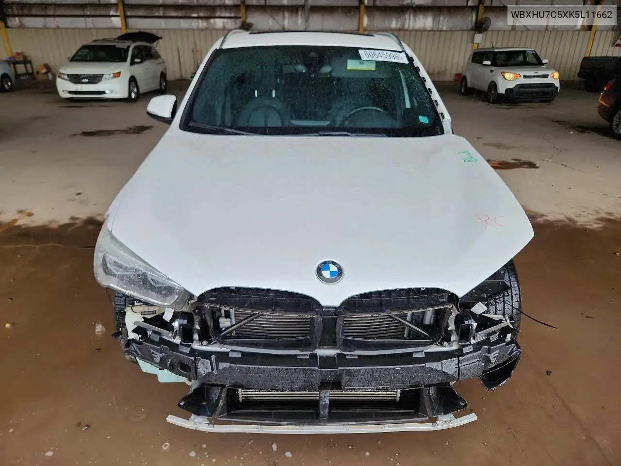 2019 BMW X1 Sdrive28I VIN: WBXHU7C5XK5L11662 Lot: 60645996