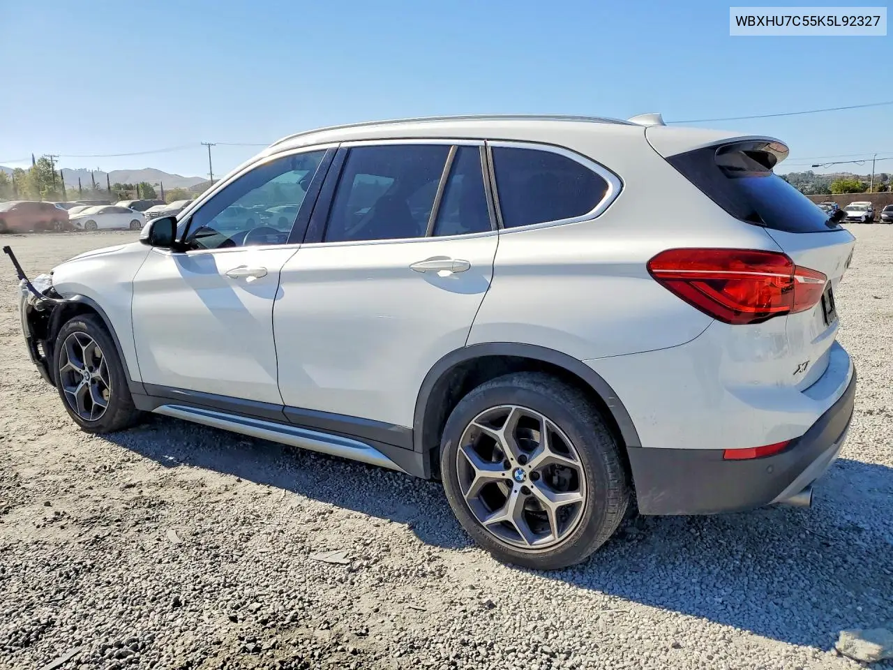 2019 BMW X1 Sdrive28I VIN: WBXHU7C55K5L92327 Lot: 60972106