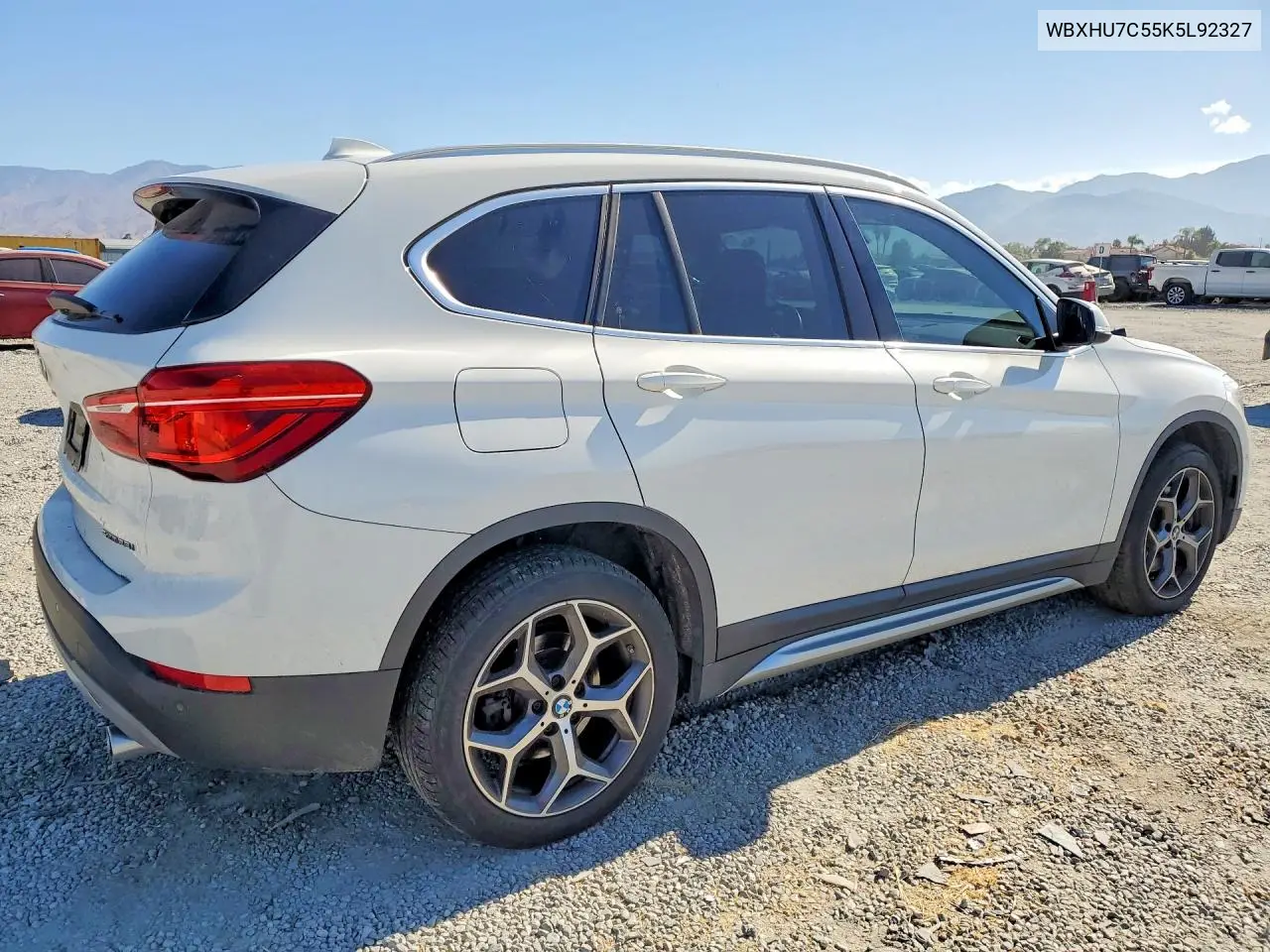2019 BMW X1 Sdrive28I VIN: WBXHU7C55K5L92327 Lot: 60972106