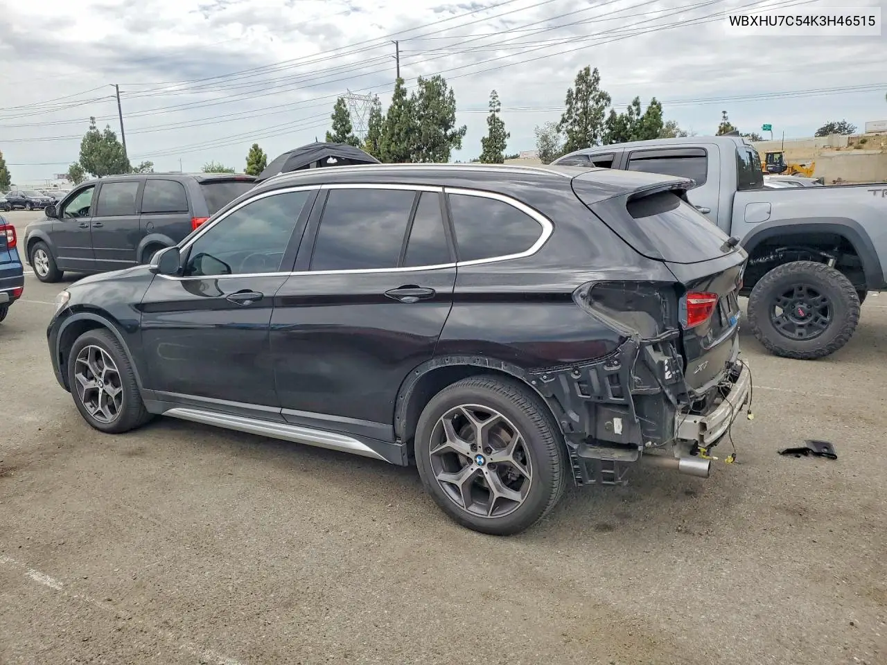 2019 BMW X1 Sdrive28I VIN: WBXHU7C54K3H46515 Lot: 61623486