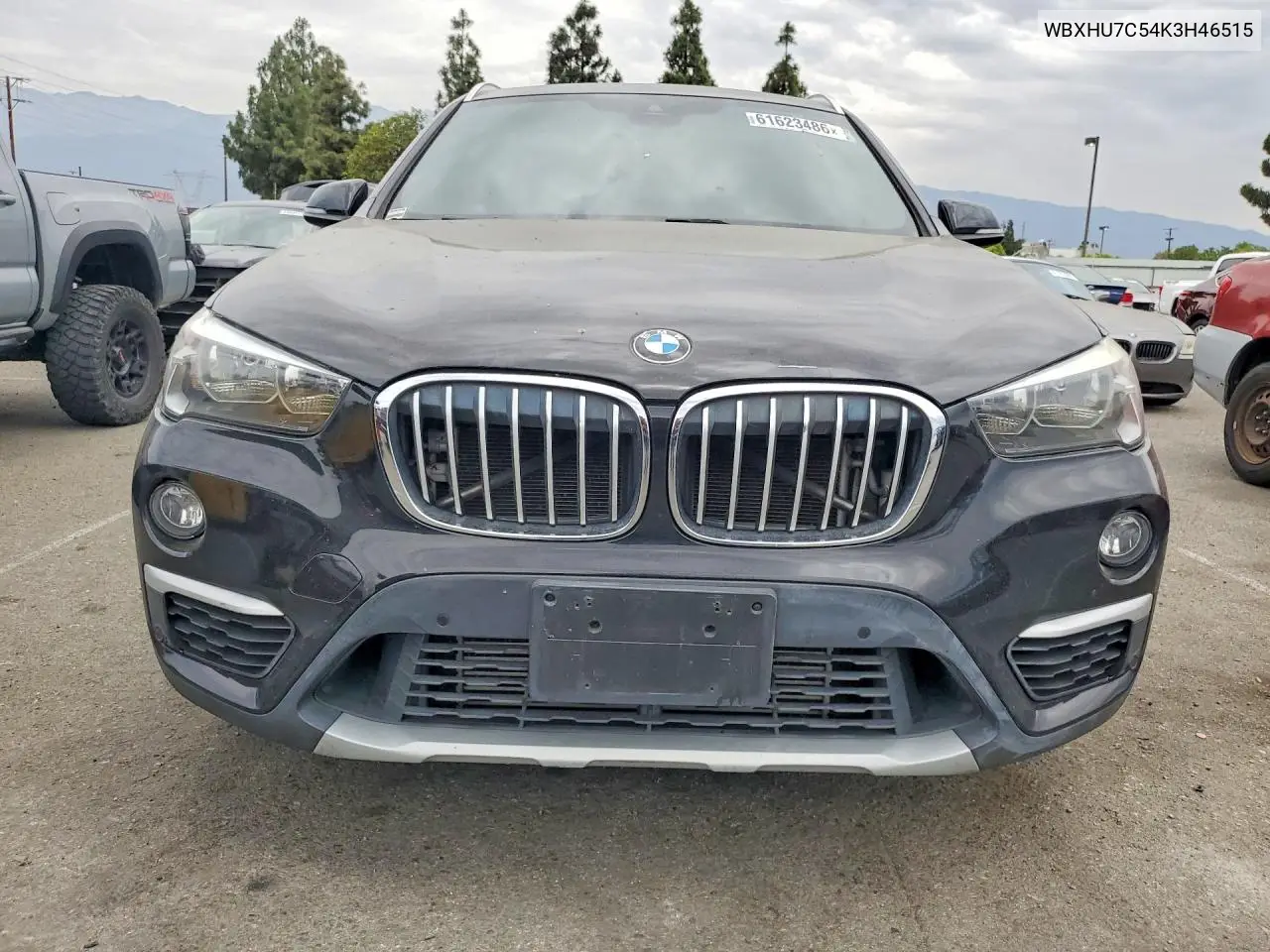 2019 BMW X1 Sdrive28I VIN: WBXHU7C54K3H46515 Lot: 61623486