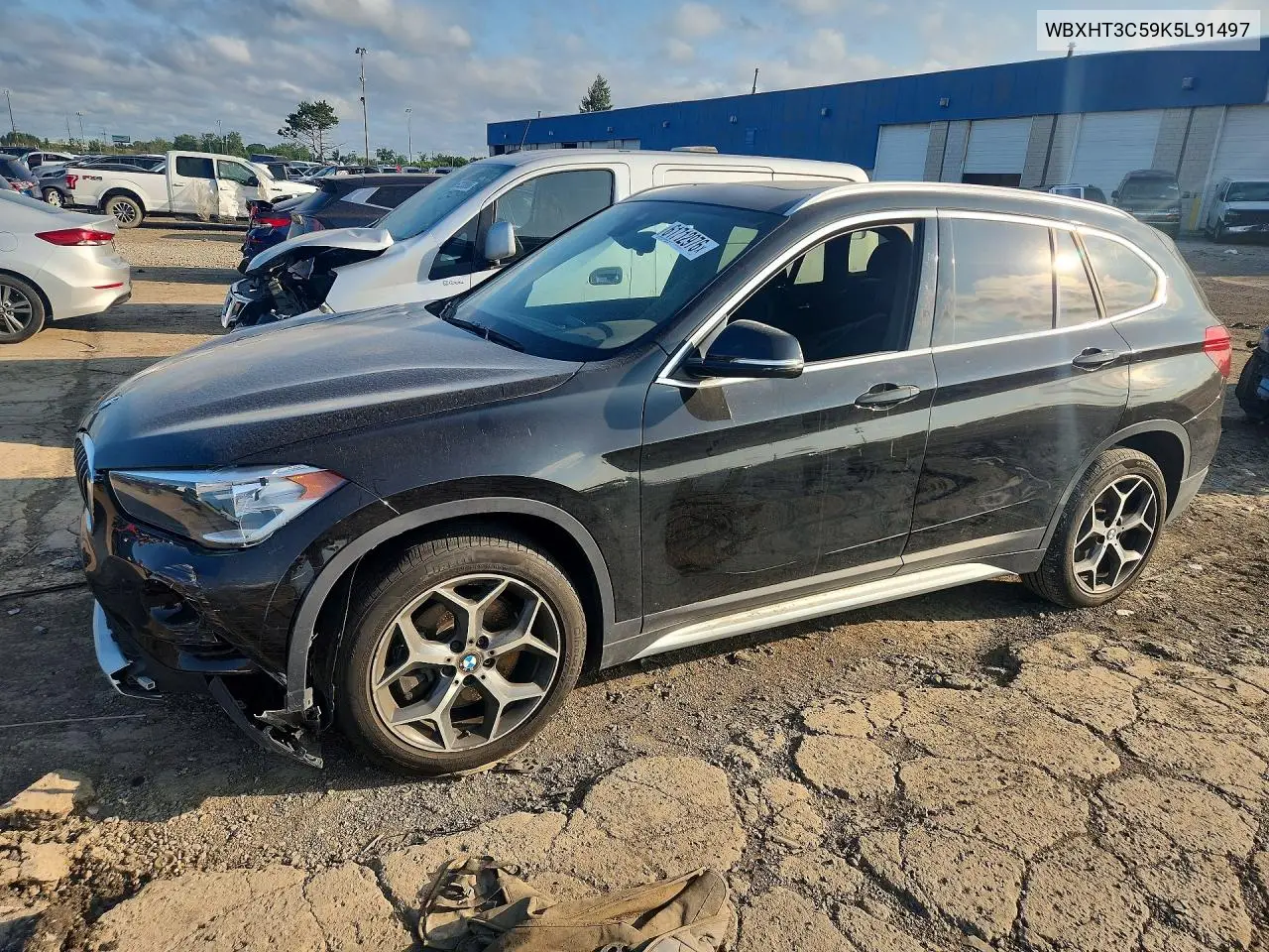 2019 BMW X1 xDrive28I VIN: WBXHT3C59K5L91497 Lot: 61712976