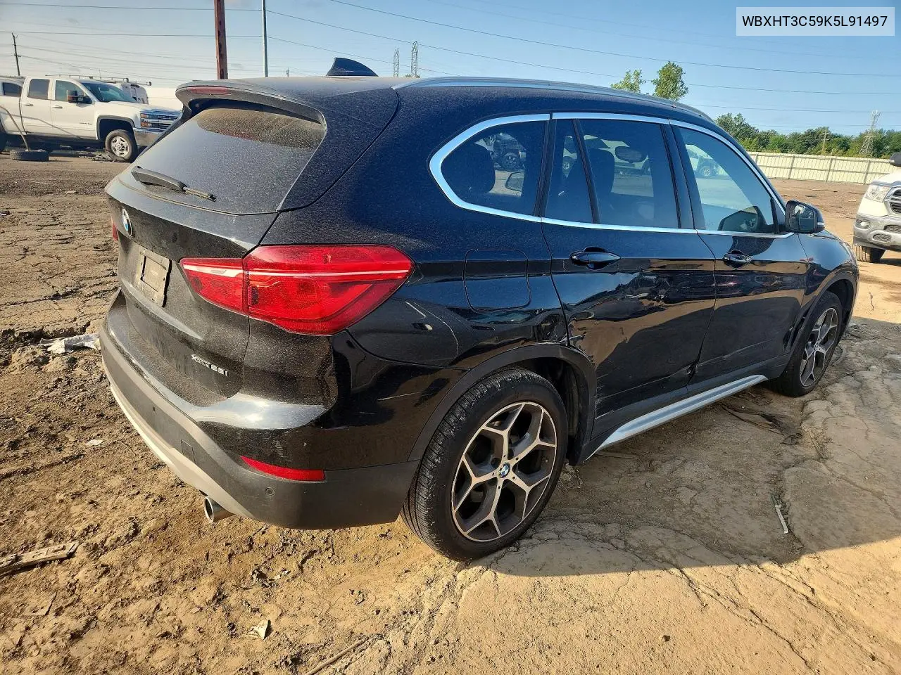 2019 BMW X1 xDrive28I VIN: WBXHT3C59K5L91497 Lot: 61712976