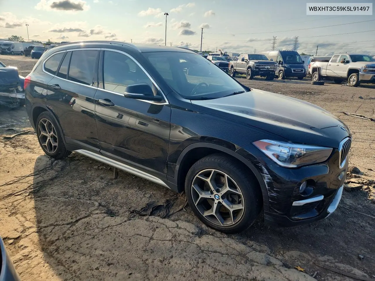 2019 BMW X1 xDrive28I VIN: WBXHT3C59K5L91497 Lot: 61712976