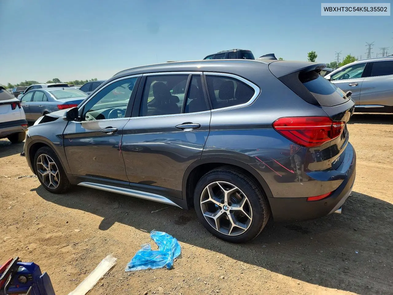 2019 BMW X1 xDrive28I VIN: WBXHT3C54K5L35502 Lot: 85458635