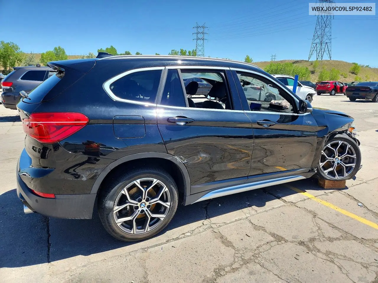 2020 BMW X1 xDrive28I VIN: WBXJG9C09L5P92482 Lot: 57155266