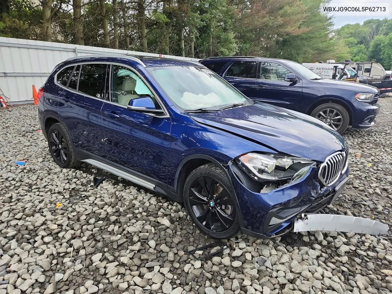 2020 BMW X1 xDrive28I VIN: WBXJG9C06L5P62713 Lot: 57643276