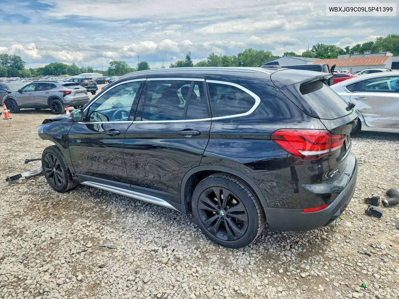 2020 BMW X1 xDrive28I VIN: WBXJG9C09L5P41399 Lot: 57662636