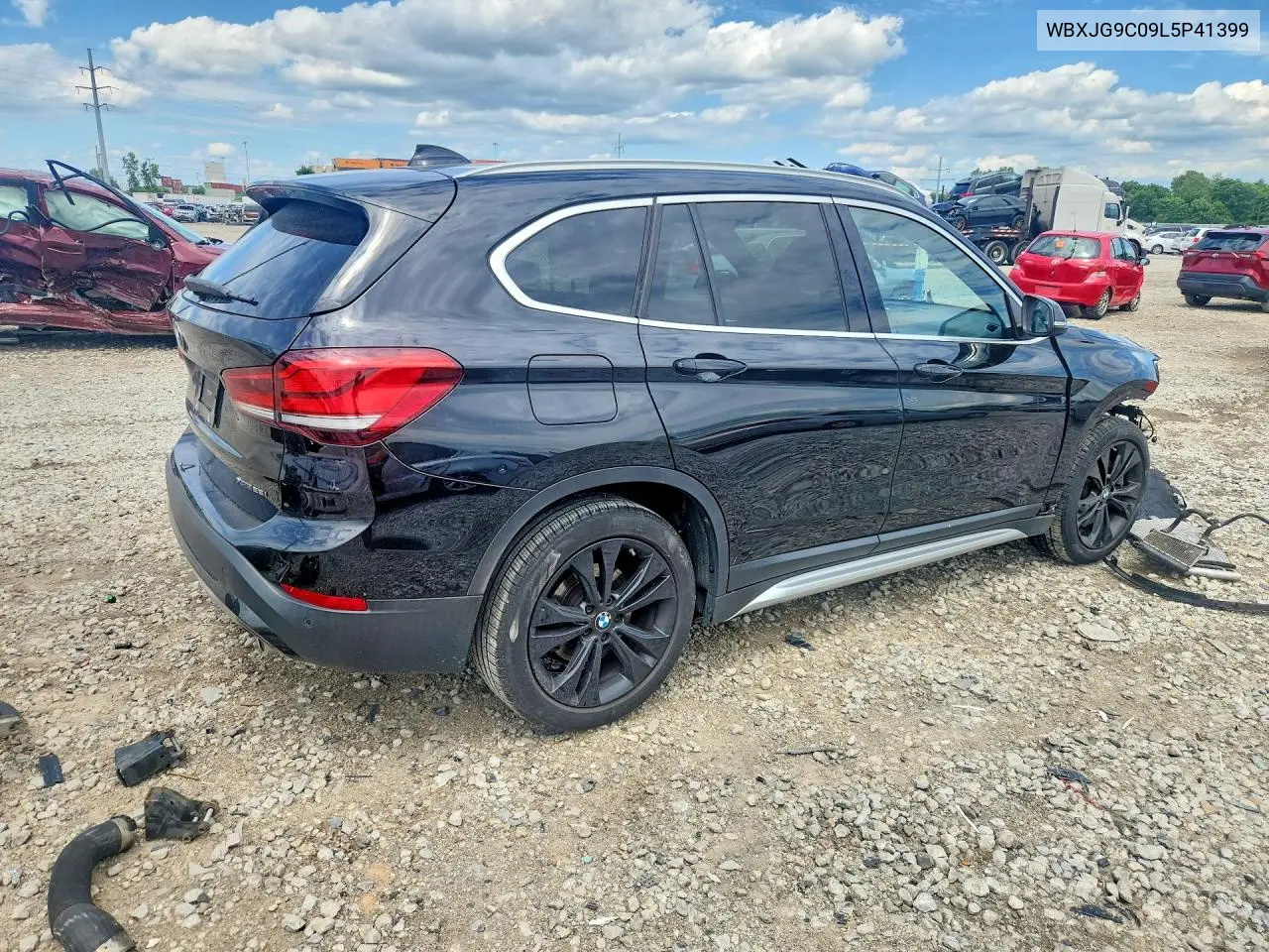 2020 BMW X1 xDrive28I VIN: WBXJG9C09L5P41399 Lot: 57662636