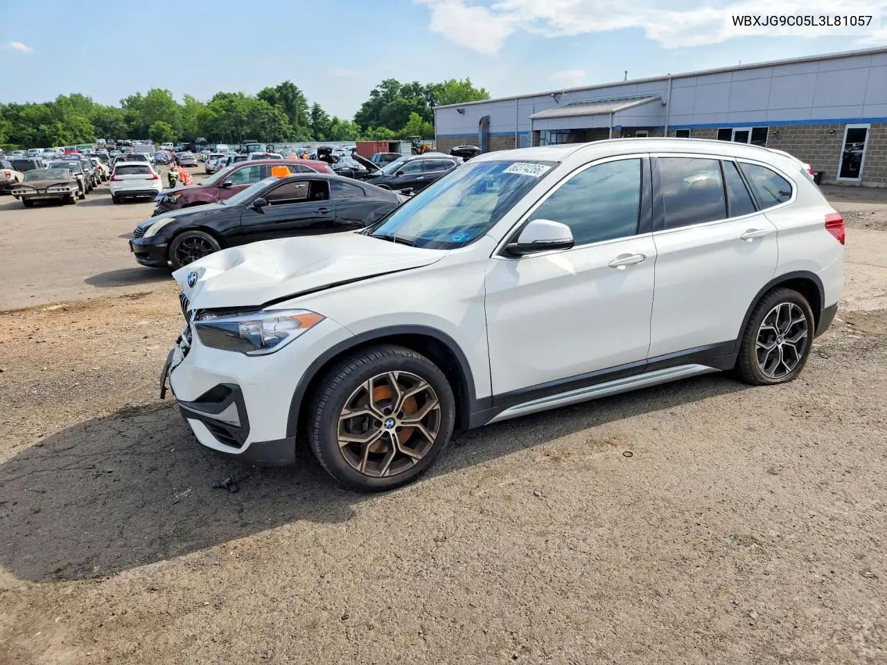 2020 BMW X1 xDrive28I VIN: WBXJG9C05L3L81057 Lot: 60374266
