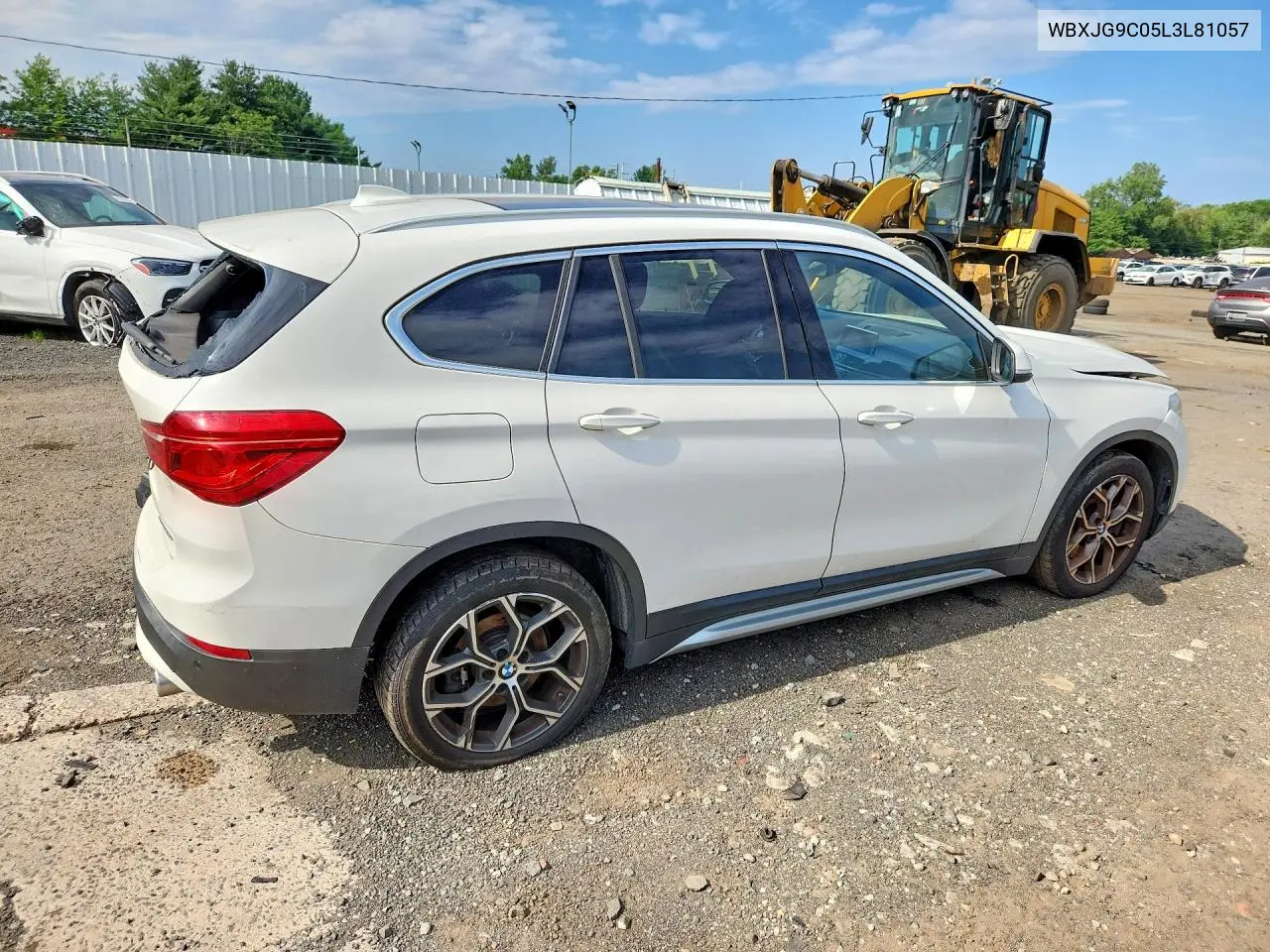 2020 BMW X1 xDrive28I VIN: WBXJG9C05L3L81057 Lot: 60374266