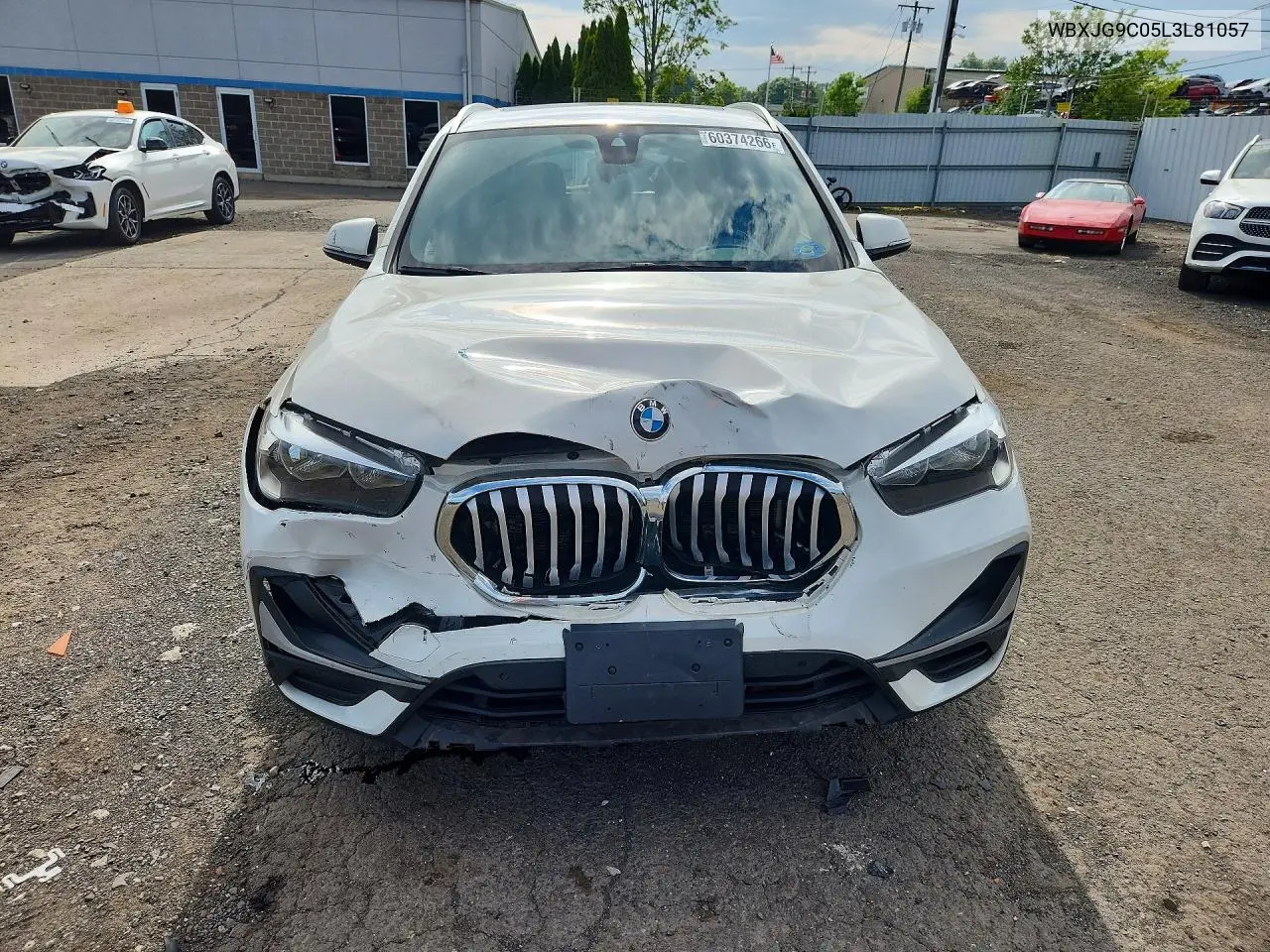 2020 BMW X1 xDrive28I VIN: WBXJG9C05L3L81057 Lot: 60374266