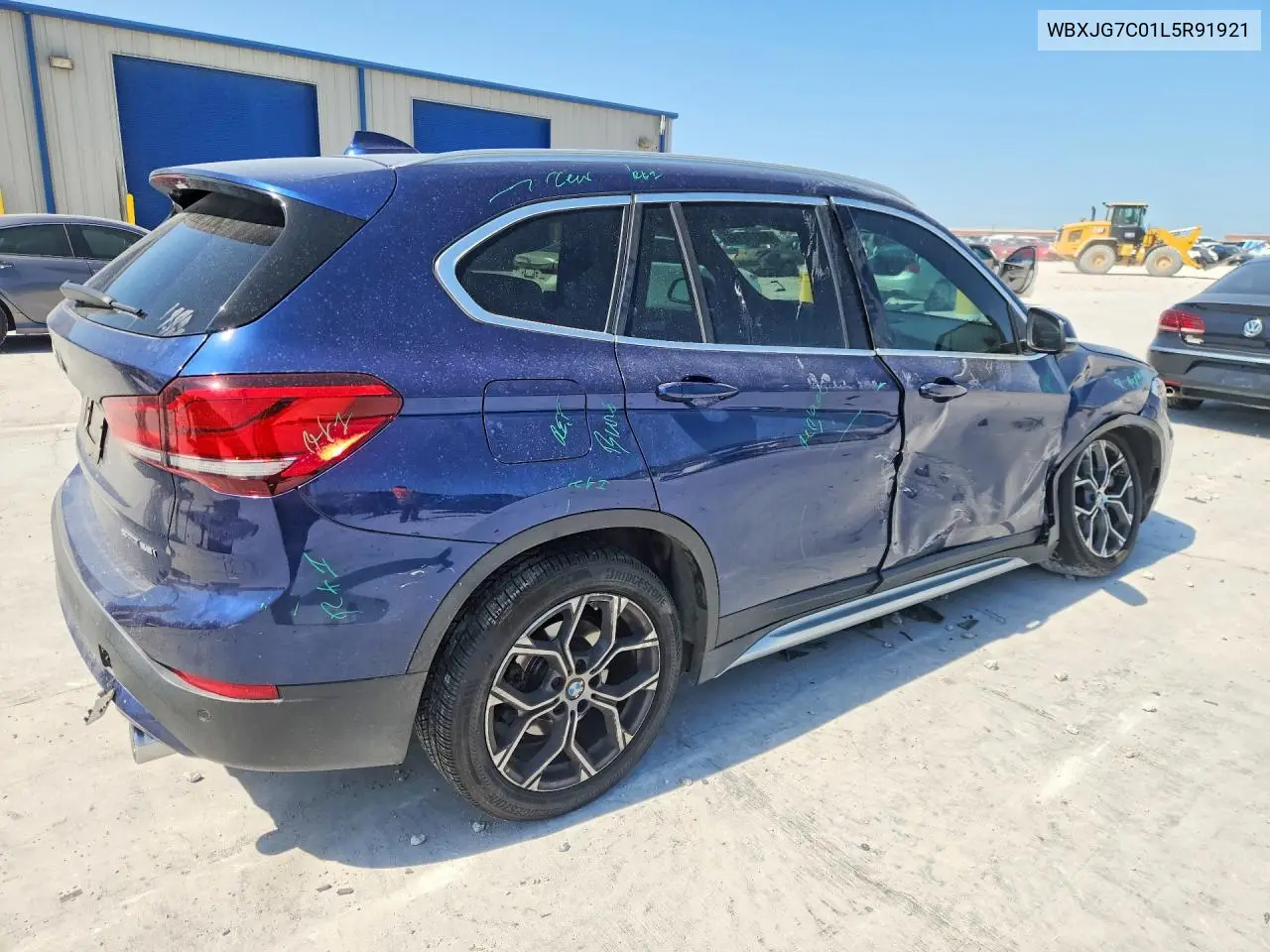 2020 BMW X1 Sdrive28I VIN: WBXJG7C01L5R91921 Lot: 60375196