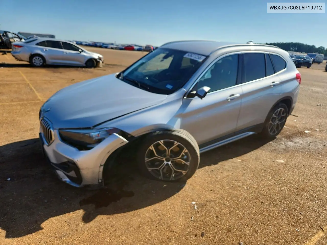 2020 BMW X1 Sdrive28I VIN: WBXJG7C03L5P19712 Lot: 60631256