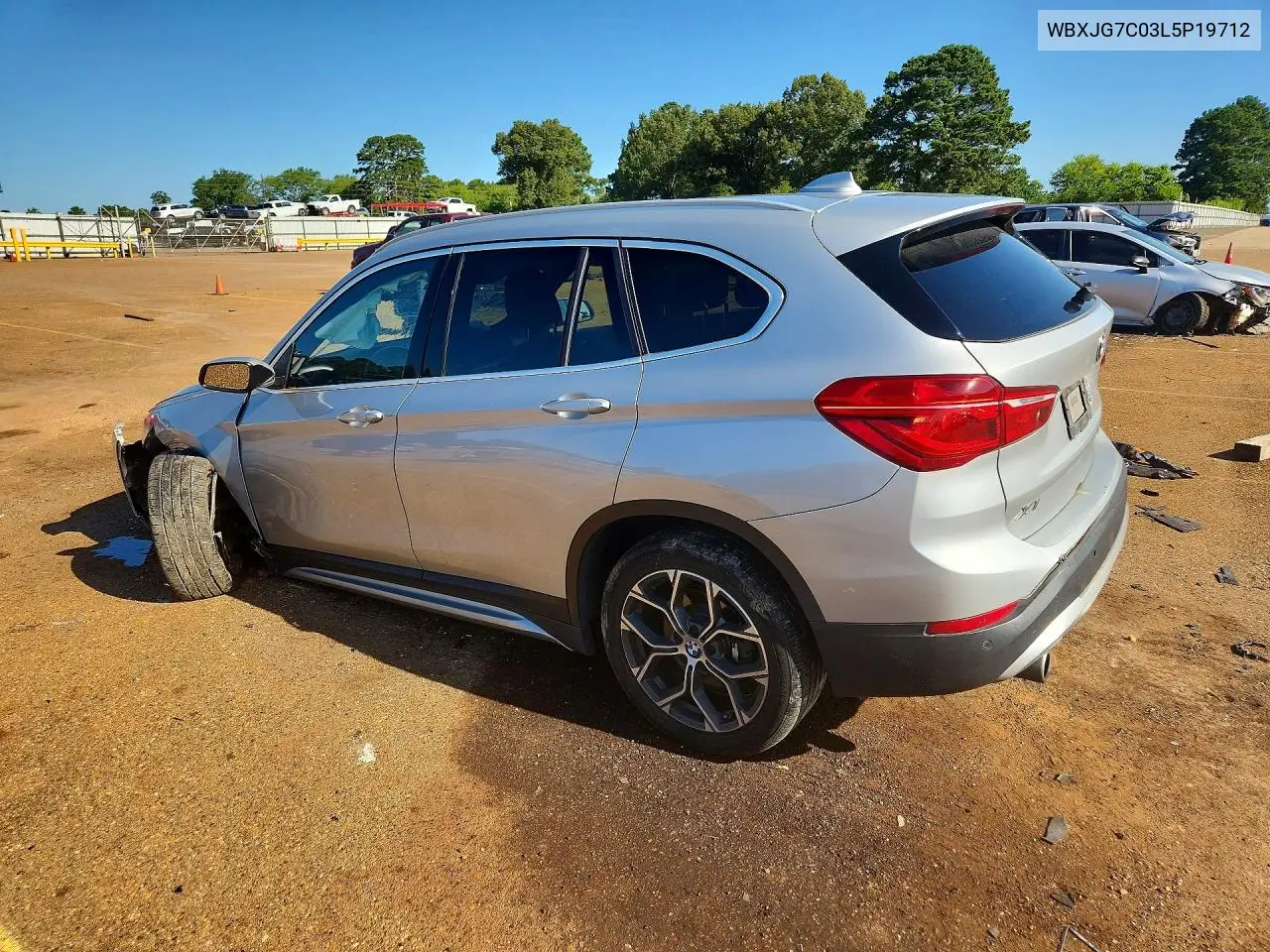 2020 BMW X1 Sdrive28I VIN: WBXJG7C03L5P19712 Lot: 60631256