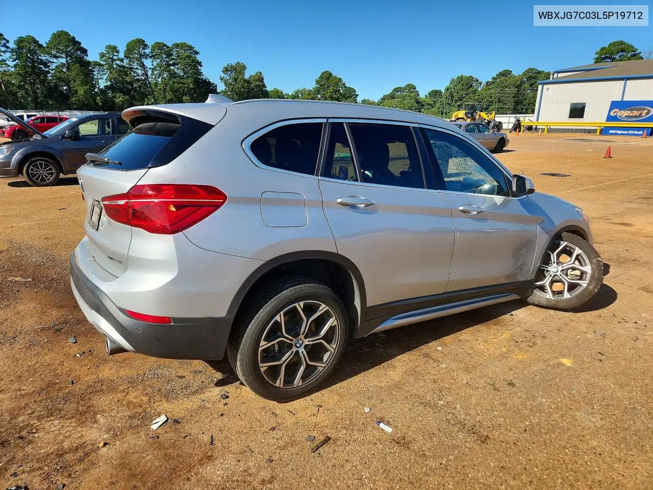 2020 BMW X1 Sdrive28I VIN: WBXJG7C03L5P19712 Lot: 60631256