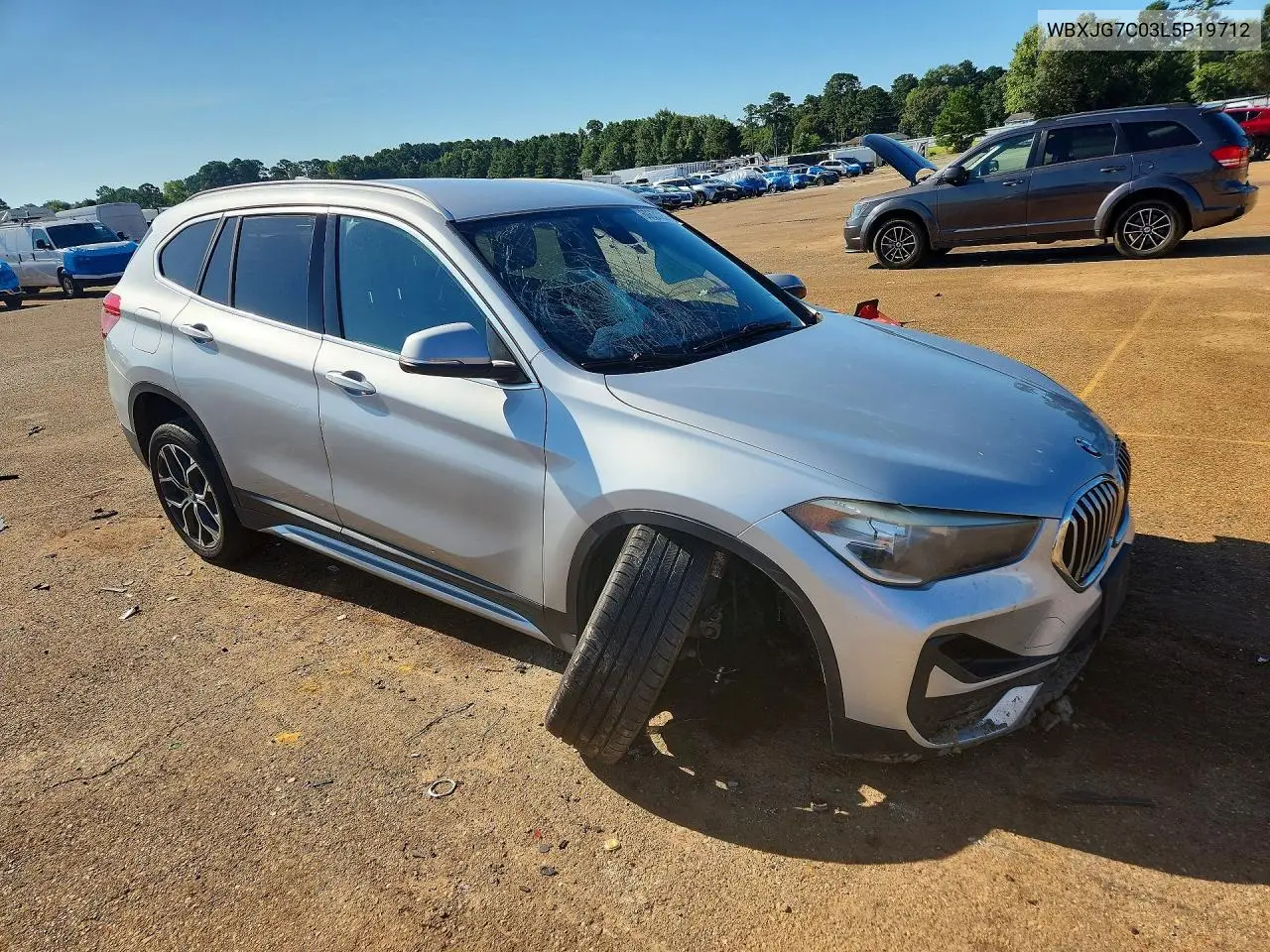 2020 BMW X1 Sdrive28I VIN: WBXJG7C03L5P19712 Lot: 60631256