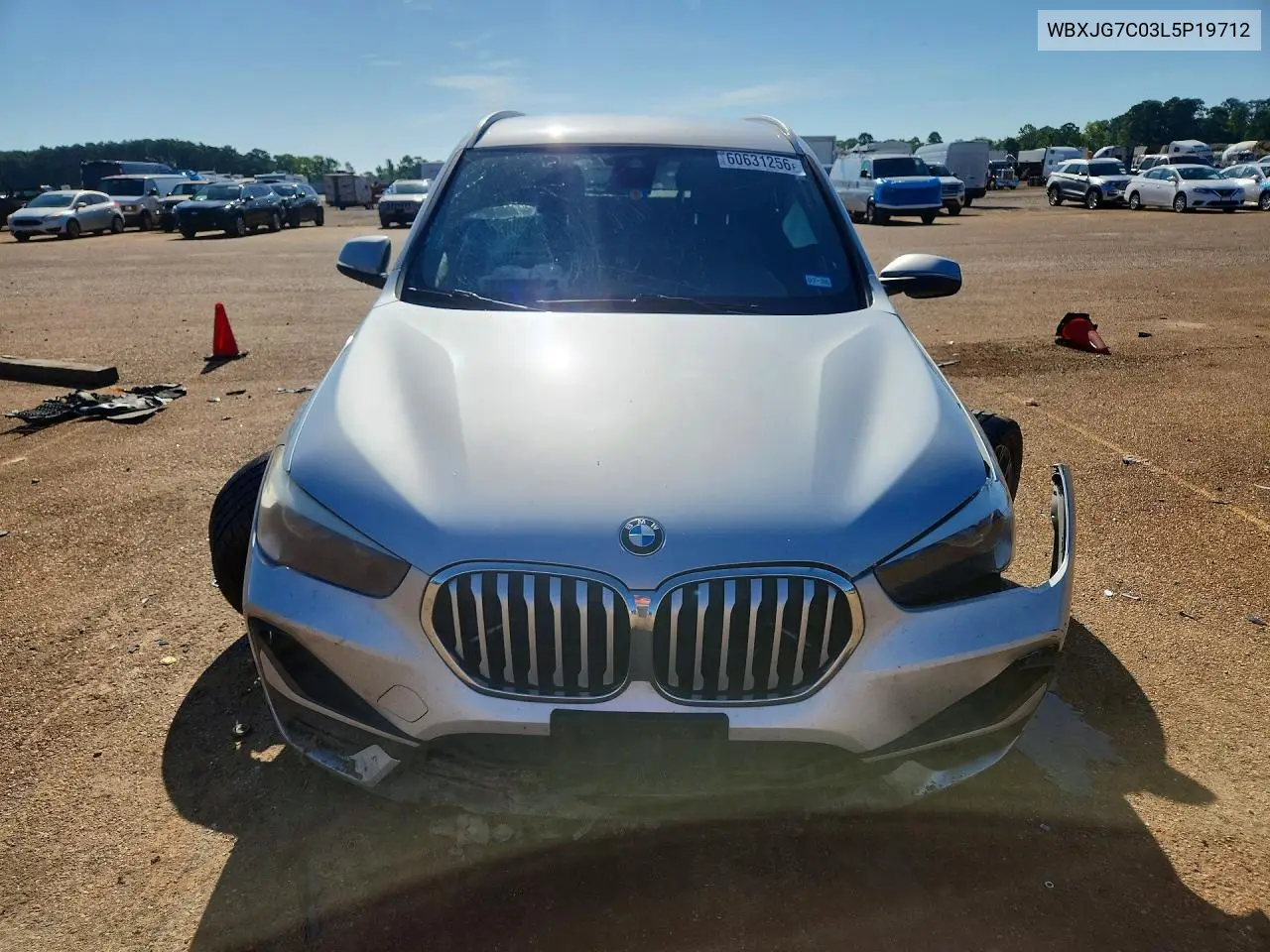 2020 BMW X1 Sdrive28I VIN: WBXJG7C03L5P19712 Lot: 60631256