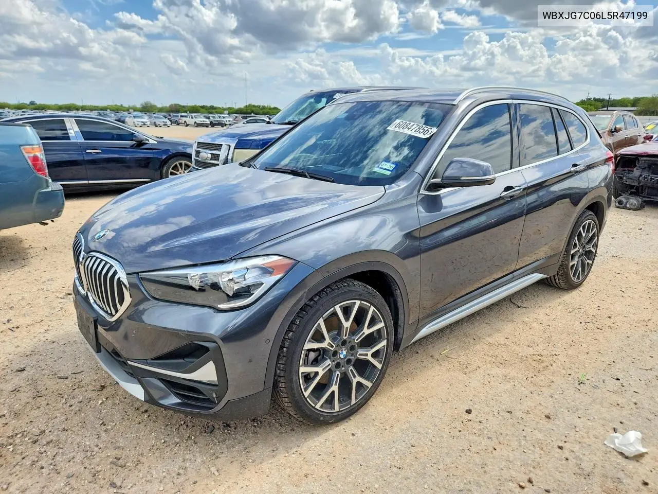 2020 BMW X1 Sdrive28I VIN: WBXJG7C06L5R47199 Lot: 60847856