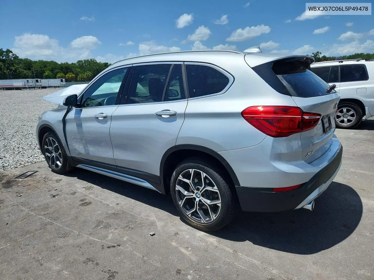 2020 BMW X1 Sdrive28I VIN: WBXJG7C06L5P49478 Lot: 61432856