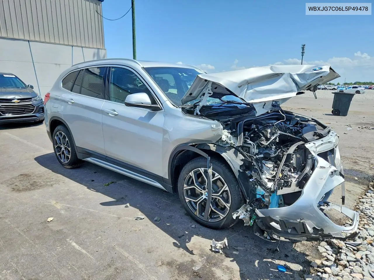 2020 BMW X1 Sdrive28I VIN: WBXJG7C06L5P49478 Lot: 61432856