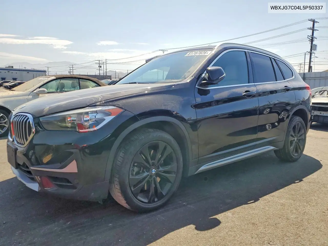 2020 BMW X1 Sdrive28I VIN: WBXJG7C04L5P50337 Lot: 61787826