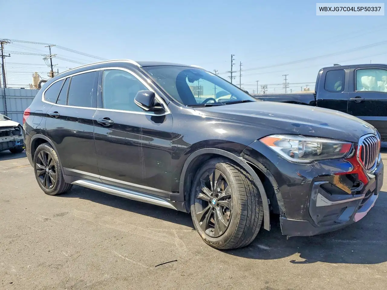 2020 BMW X1 Sdrive28I VIN: WBXJG7C04L5P50337 Lot: 61787826