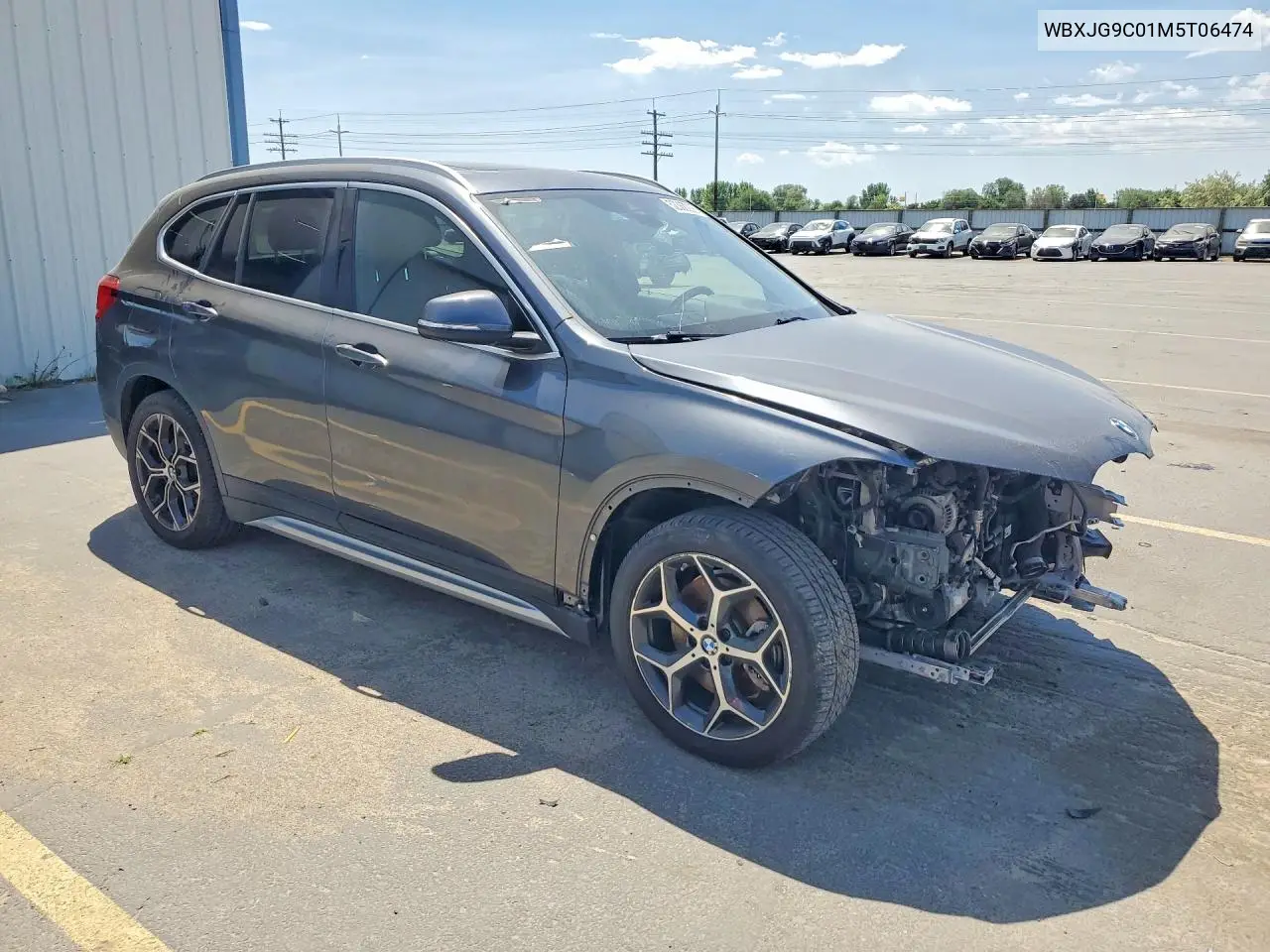 2021 BMW X1 xDrive28I VIN: WBXJG9C01M5T06474 Lot: 52360226