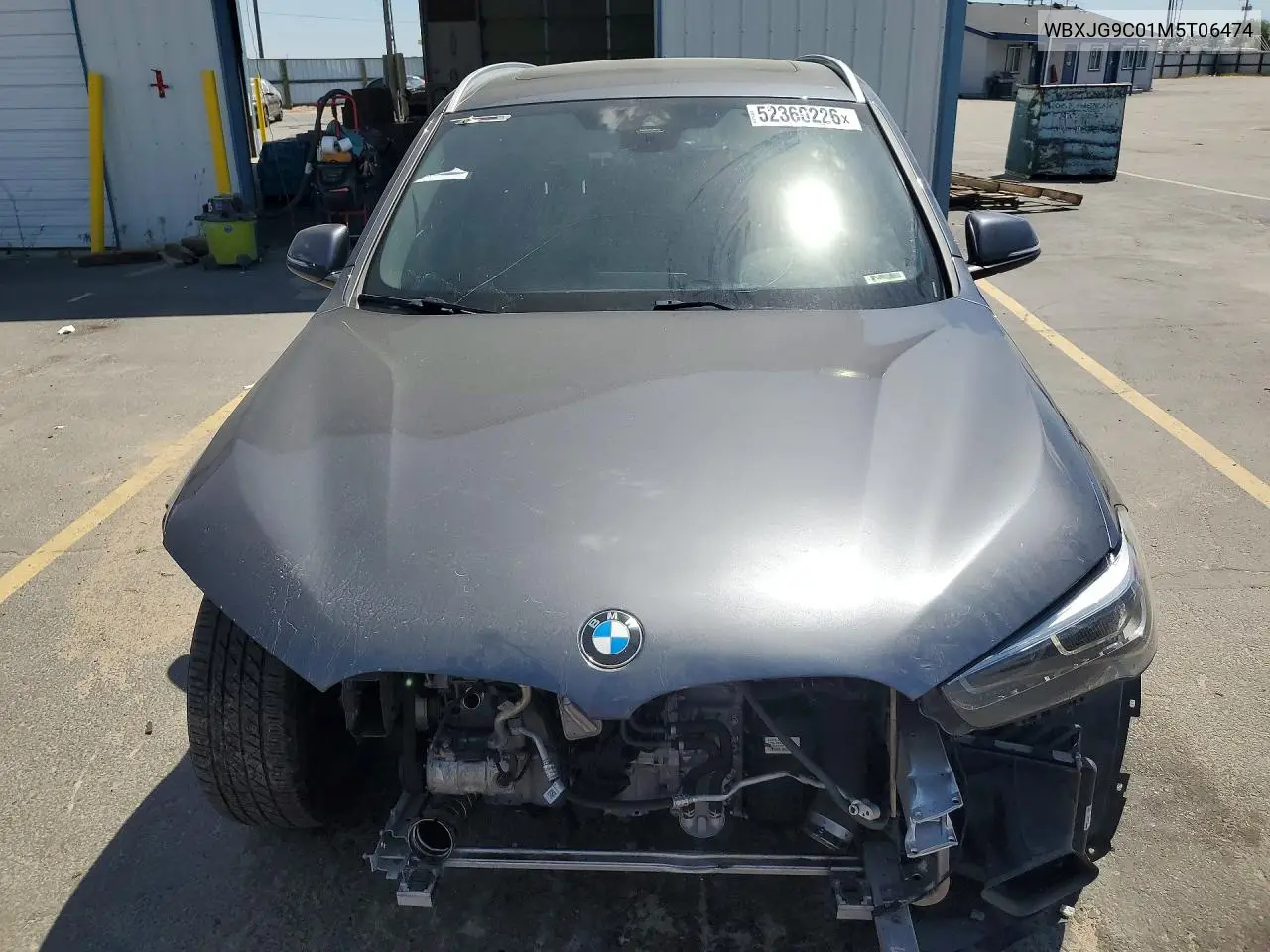 2021 BMW X1 xDrive28I VIN: WBXJG9C01M5T06474 Lot: 52360226