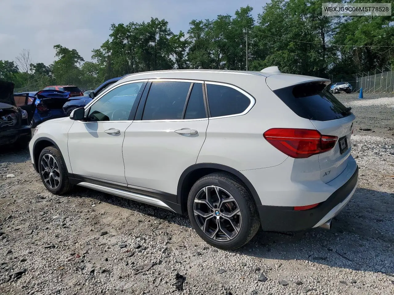 2021 BMW X1 xDrive28I VIN: WBXJG9C06M5T78528 Lot: 57234486