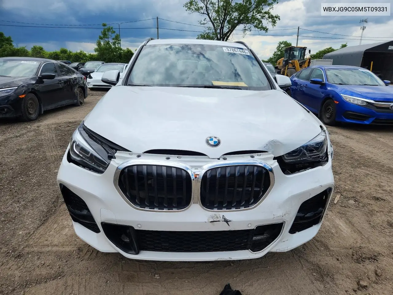 2021 BMW X1 xDrive28I VIN: WBXJG9C05M5T09331 Lot: 57867446