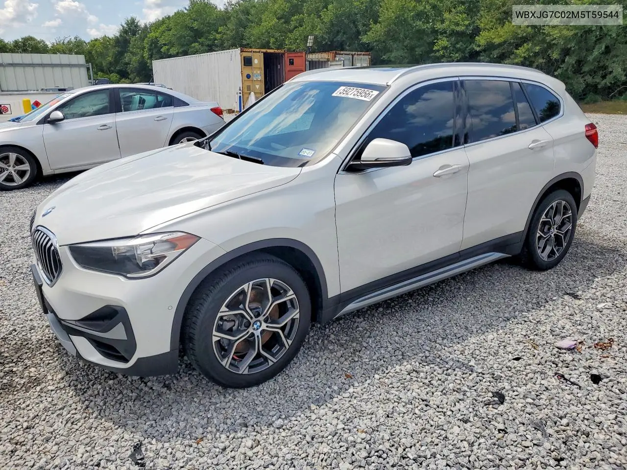 2021 BMW X1 Sdrive28I VIN: WBXJG7C02M5T59544 Lot: 59275956