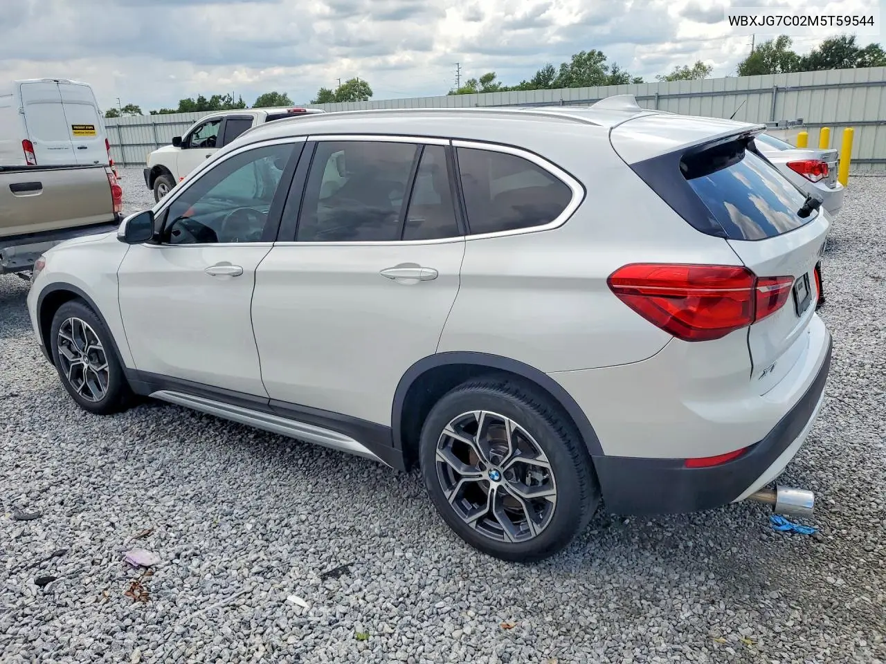 2021 BMW X1 Sdrive28I VIN: WBXJG7C02M5T59544 Lot: 59275956