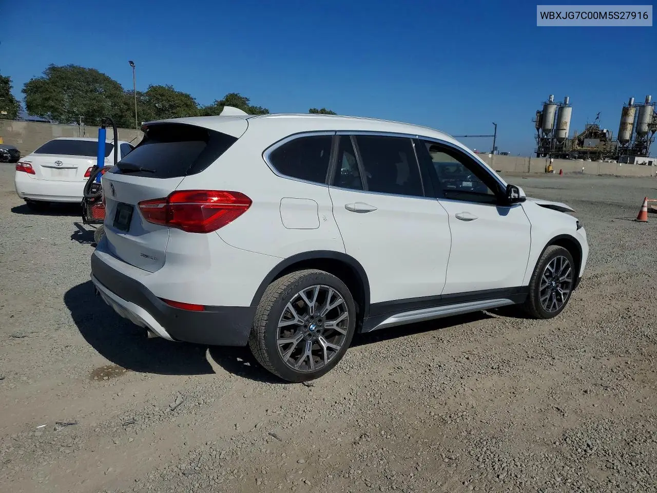 2021 BMW X1 Sdrive28I VIN: WBXJG7C00M5S27916 Lot: 59821586