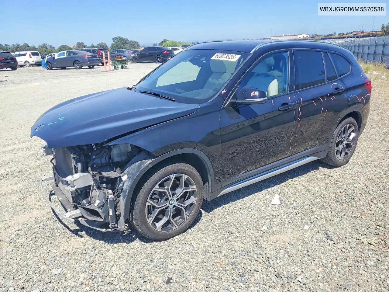 2021 BMW X1 xDrive28I VIN: WBXJG9C06M5S70538 Lot: 60083826