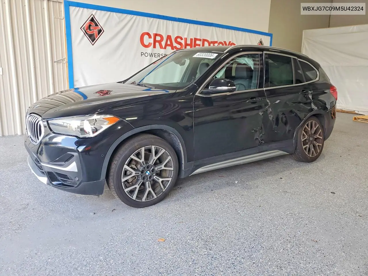 2021 BMW X1 Sdrive28I VIN: WBXJG7C09M5U42324 Lot: 60320006