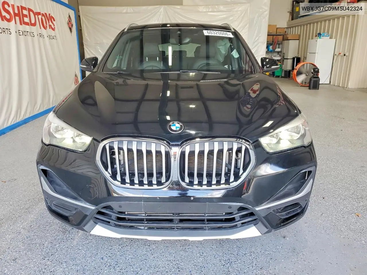 2021 BMW X1 Sdrive28I VIN: WBXJG7C09M5U42324 Lot: 60320006