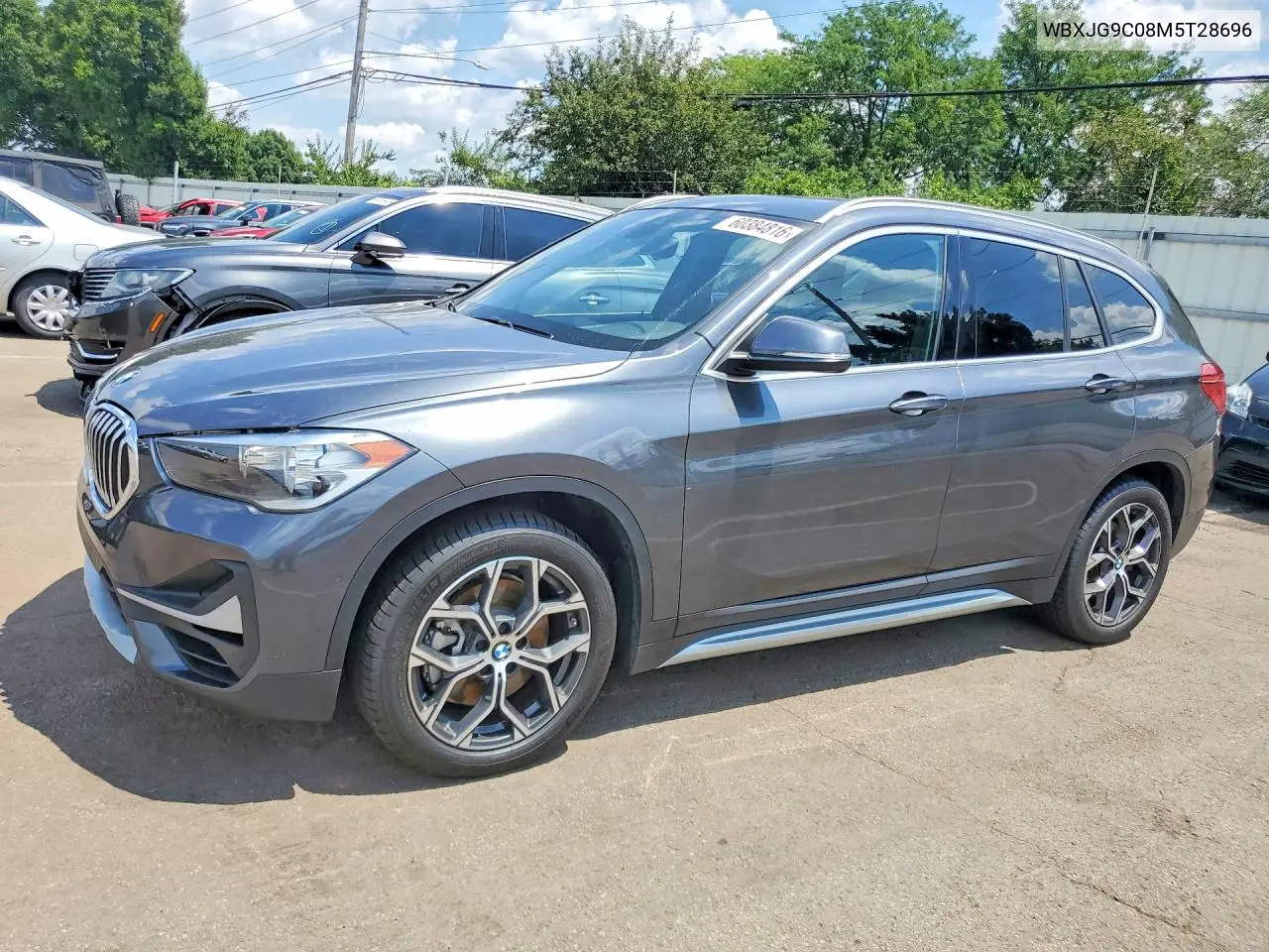 2021 BMW X1 xDrive28I VIN: WBXJG9C08M5T28696 Lot: 60384816