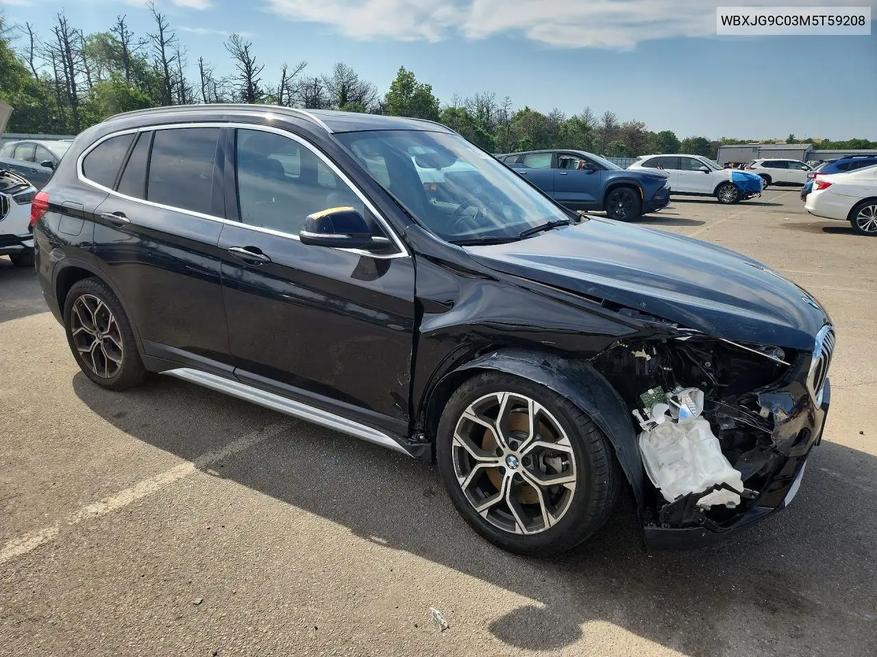 2021 BMW X1 xDrive28I VIN: WBXJG9C03M5T59208 Lot: 60707416