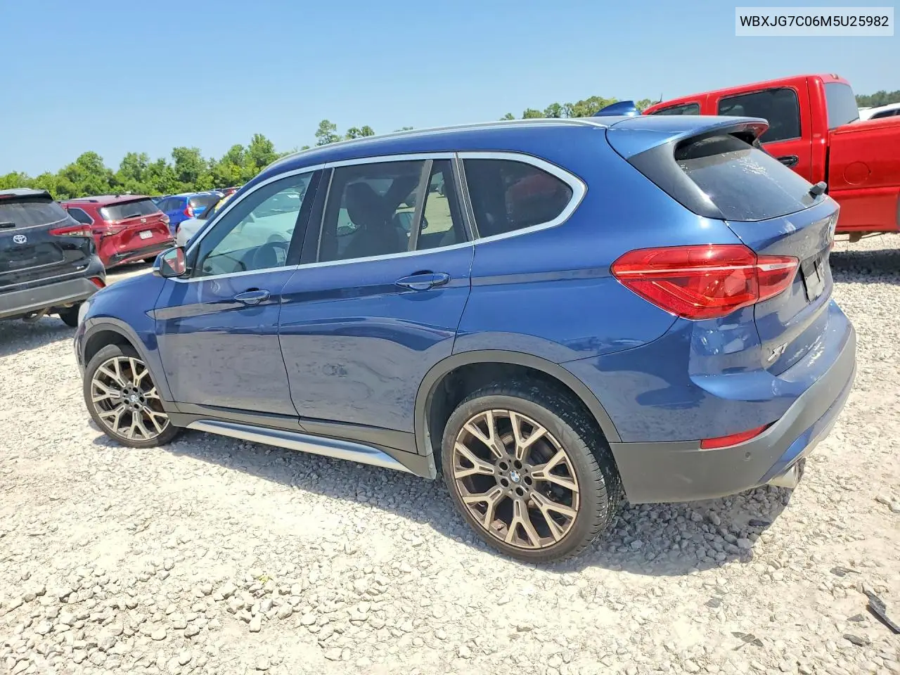 2021 BMW X1 Sdrive28I VIN: WBXJG7C06M5U25982 Lot: 61759976