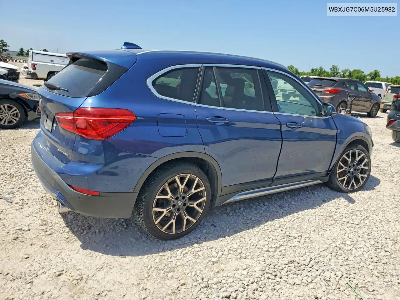 2021 BMW X1 Sdrive28I VIN: WBXJG7C06M5U25982 Lot: 61759976
