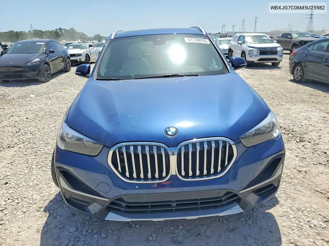 2021 BMW X1 Sdrive28I VIN: WBXJG7C06M5U25982 Lot: 61759976