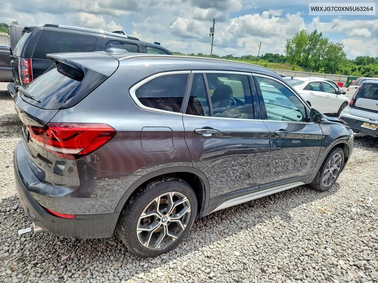 2022 BMW X1 Sdrive28I VIN: WBXJG7C0XN5U63264 Lot: 61002586