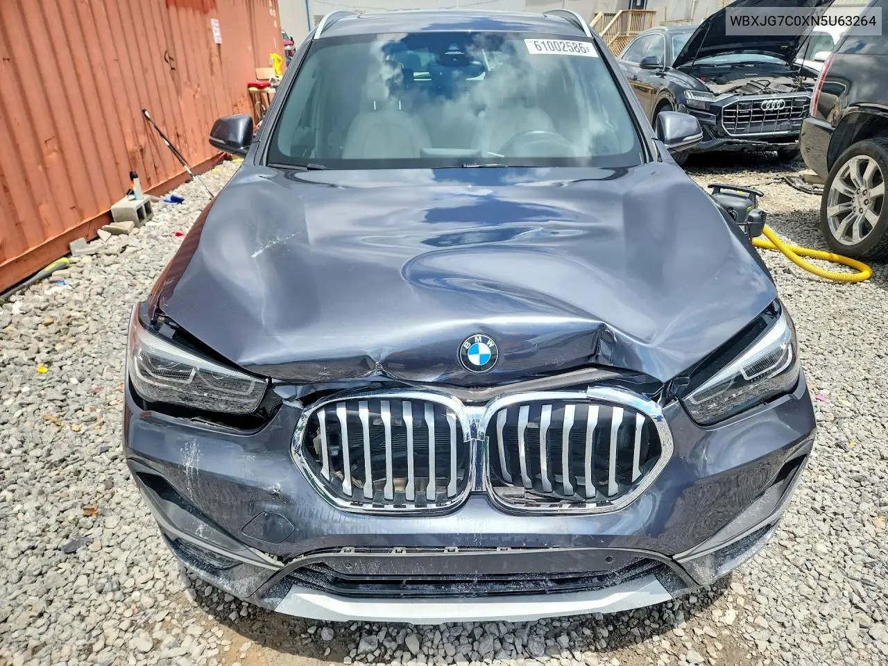 2022 BMW X1 Sdrive28I VIN: WBXJG7C0XN5U63264 Lot: 61002586
