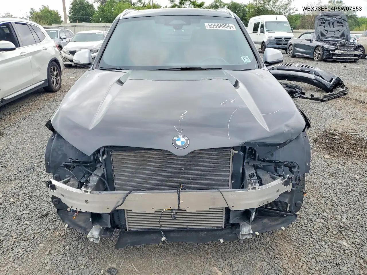 2023 BMW X1 xDrive28I VIN: WBX73EF04P5W07853 Lot: 59594906