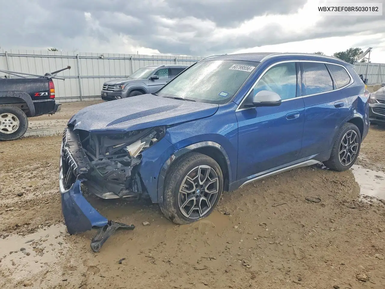 2024 BMW X1 xDrive28I VIN: WBX73EF08R5030182 Lot: 60799556